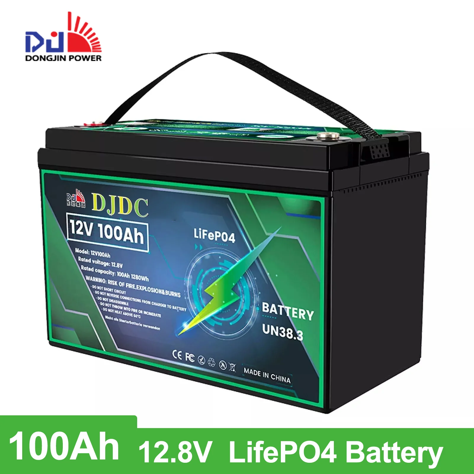 Dongjin 12V 100ah And 12V 200ah Lifepo4 Solar Battery SmartEshop.Pk