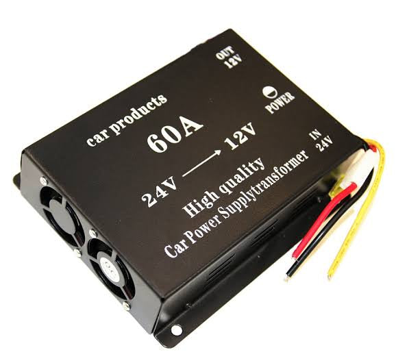 High-Quality DC 24V to 12V 60A Automotive Power Converter – Vehicle Voltage Step-Down Transformer