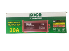 SOGO 20A DC Converter 48-72V to 12V | High-Power Voltage Converter for Reliable Performance SmartEshop.Pk