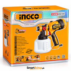 INGCO SPG4506 530W Electric Paint Spray Gun with Blower Function