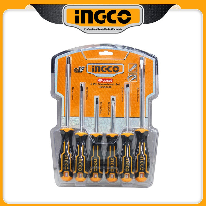 INGCO 6 Pcs Screwdriver Set HKSD0628 My Store