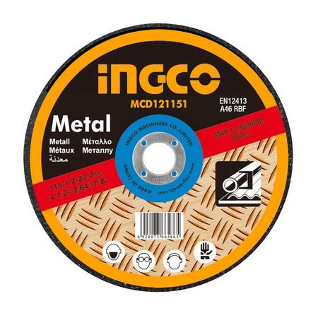 Ingco MCD121251 Abrasive metal cutting Disc For 5 Inch My Store