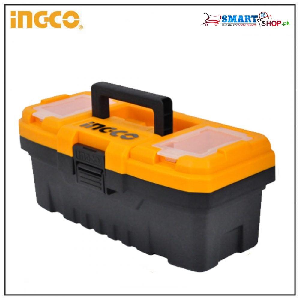 Ingco Original 14" Plastic Tool Box Case Organizer with Removable Tray PBX1401 My Store