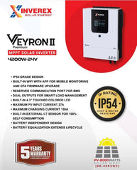 Inverex Veyron II Premium 4200-24 PV8000 IP54 Solar Inverter SmartEshop.Pk