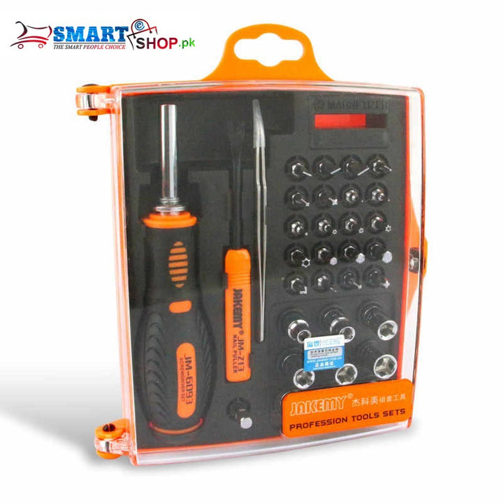 JAKEMY JM-6093 34 in 1 Multifunctional mini Professional kit precision Repair tool Household Electronics DIY Screwdriver tools My Store