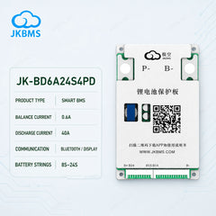 JK BMS JK-BD6A24S4PD 40A Smart BMS with 0.6A Active Balancer | 8S–24S