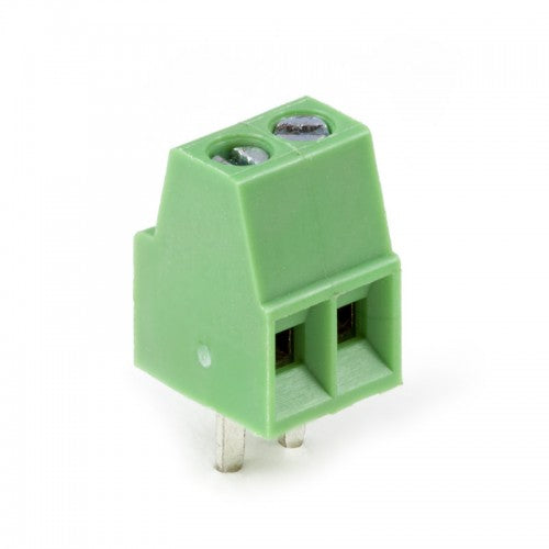 2 Pin PCB Mount Terminal Block (Green Colour) My Store