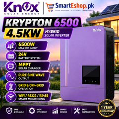 Knox Krypton 6500 4.5KW Hybrid Solar Inverter | 6500W PV | 24V MPPT