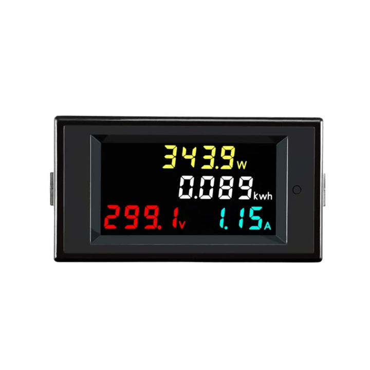 LCD 4 in 1 DC Power Energy Meter Monitor Voltmeter Ammeter DC14.00-600.0V 100A Volt Amp Watt KWH Monitor My Store