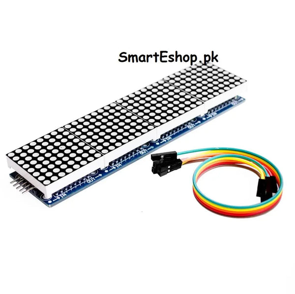 MAX7219 Dot Matrix Module Microcontroller 4 In One Display with 5P Line My Store