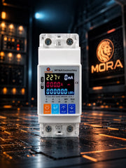 MORA Bulgaria 10-in-1 Smart WiFi Voltage Protector 80A | Programmable Up to 63A with Tuya Smart App