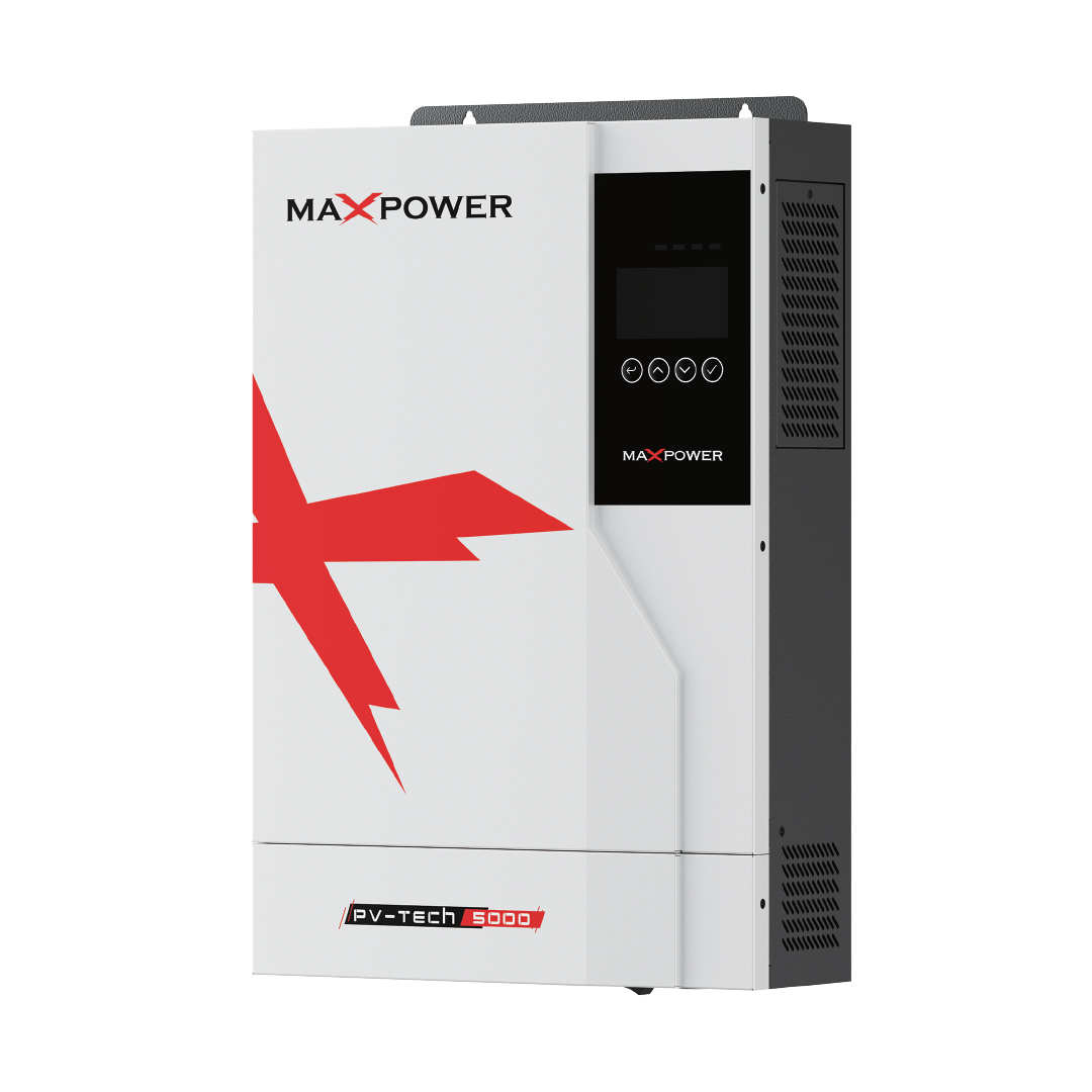 MaxPower PV Tech 5000 Hybrid Solar Inverter 3.6kW – Smart Energy Solution with Advanced Hybrid Technology SmartEshop.Pk