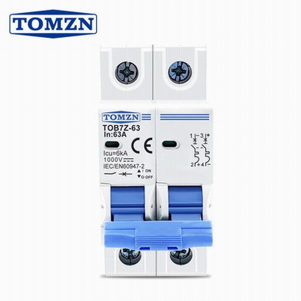 ORIGINAL TOMZN 2P DC Circuit Breaker For Solar - SmartEshop.Pk