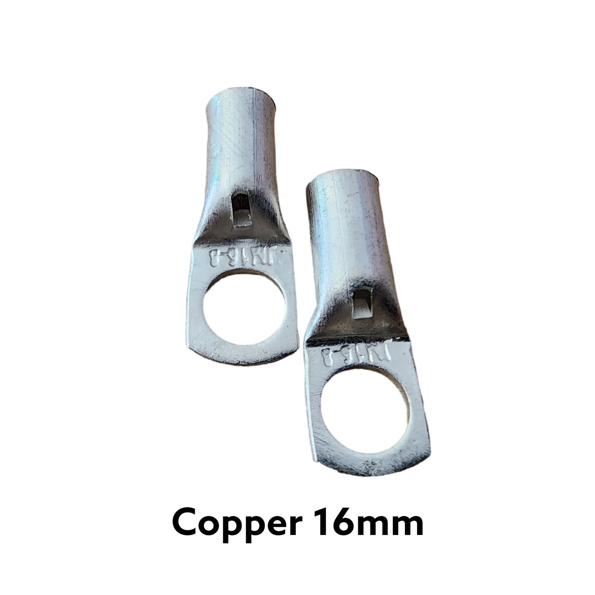 Cable Copper Lugs with Bolt Hole Copper Thimbles (1 pair )