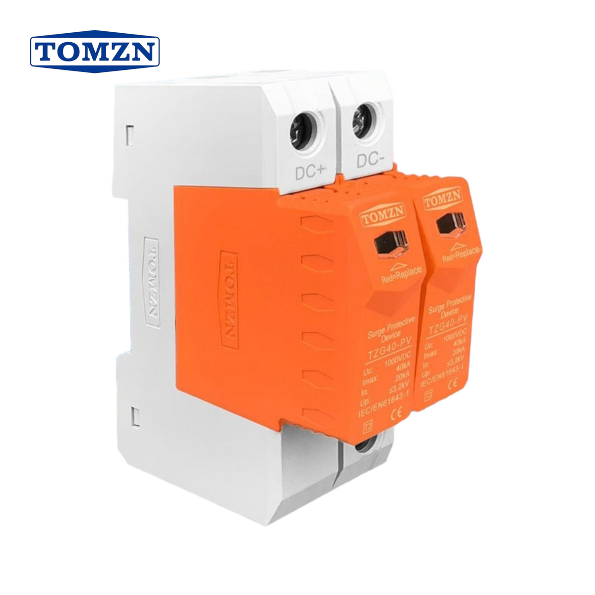 Tomzn SPD DC 600V / 1000V House Surge Protector