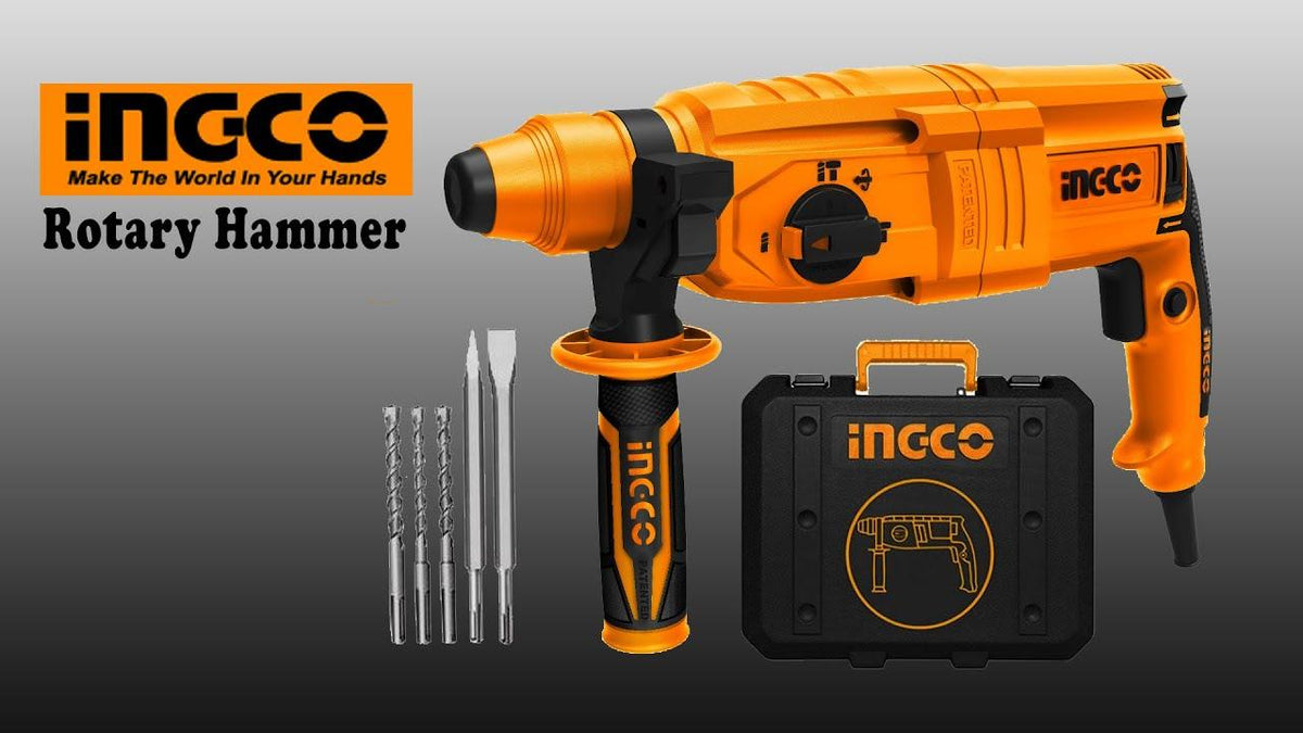 ROTARY HAMMER / DRILL – 800W – INGCO RGH9028 - SmartEshop.Pk