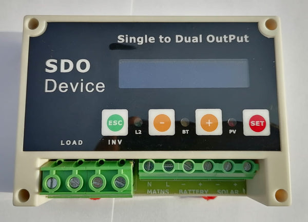 SDO (Single To Dual Out ) Device For Solar Inverter Hybrid Ups My Store