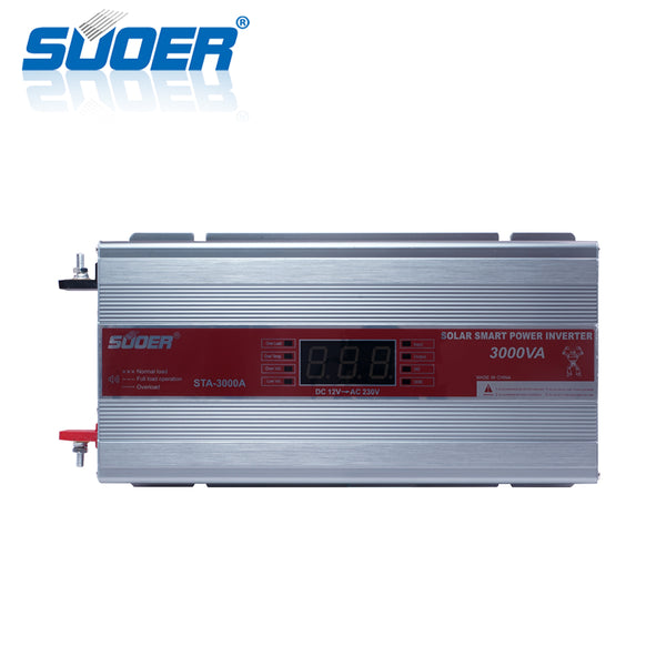 Original Suoer 3000W Inverter STA-3000A Modified Sine Wave Solar Power USB 12V DC to 220VAC in Pakistan My Store