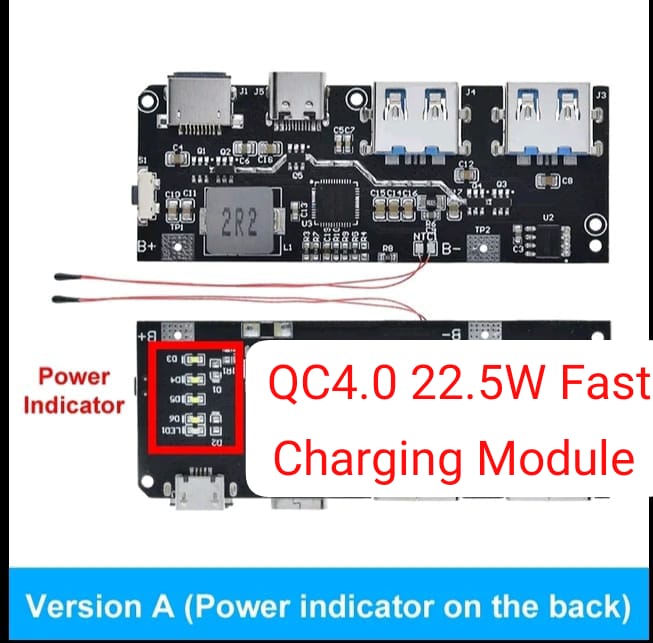 SW6206 SW6208 Qc4 Pd3.0 22.5w Power Bank Module in Pakistan SmartEshop.Pk