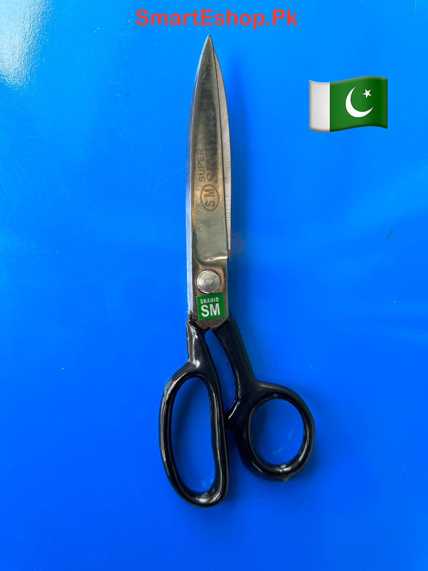 Scissors (9 inches) - Tailor Scissor - Kitchen Scissor (Sm Super Singer) Black My Store