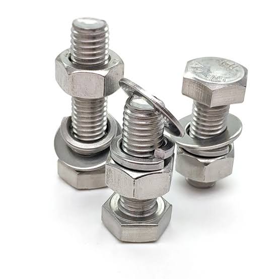Stainless Steel A2-72 Nut Bolt Washer Set – SS Fasteners Kit | Rust Resistant Heavy Duty Bolts Pakistan SmartEshop.Pk
