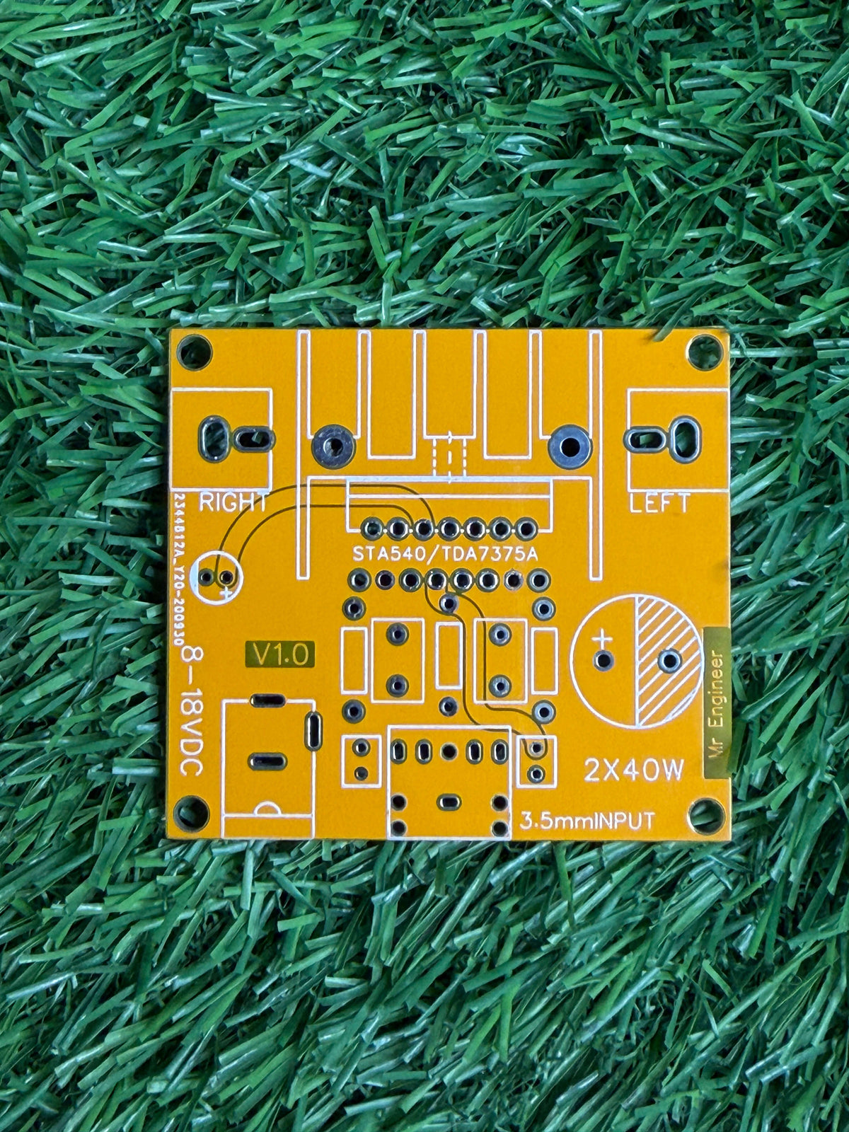 DIY Powerful 12V 40W Audio Amplifier PCB Kit | TDA7375 IC | Easy Home Project SmartEshop.Pk