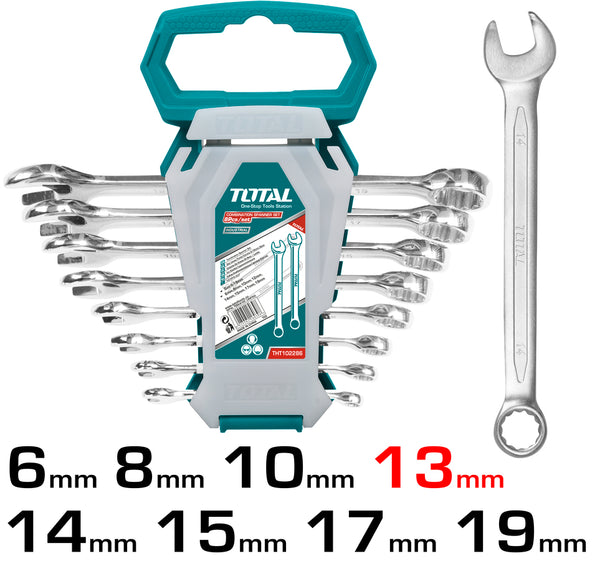 TOTAL Combination Spanner Set – 8Pcs – THT102286-1 My Store