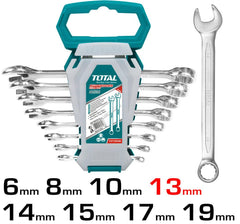 TOTAL Combination Spanner Set – 8Pcs – THT102286-1 - SmartEshop.Pk