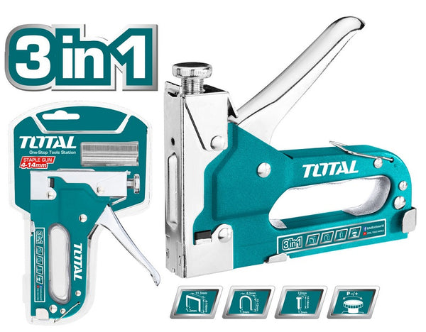 TOTAL 3 in 1 STAPLE GUN (THT31143)