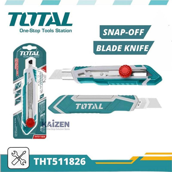 Total Snap-off blade knife 18mm THT511826