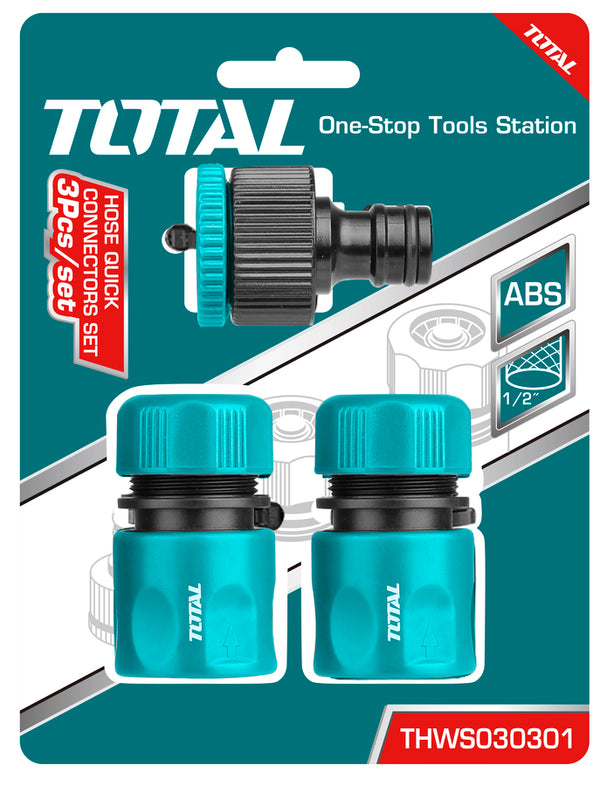 THWS030301 3 Pcs Hose Quick Connectors Set