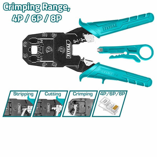 TMPC4468P Modular Plug Crimper