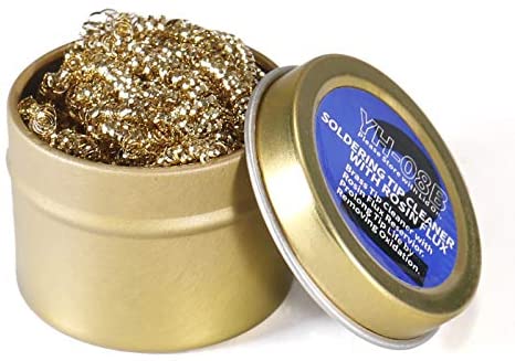 YIHUA 08C Soldering Iron Tip Brass Wire Ball Cleaner