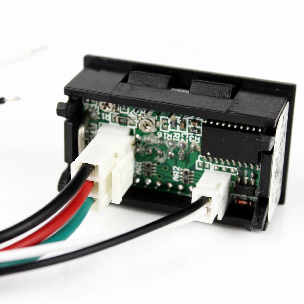 DC 100V 10A VOLTMETER AMMETER DUAL DIGITAL VOLT METER GAUGE - SmartEshop.Pk