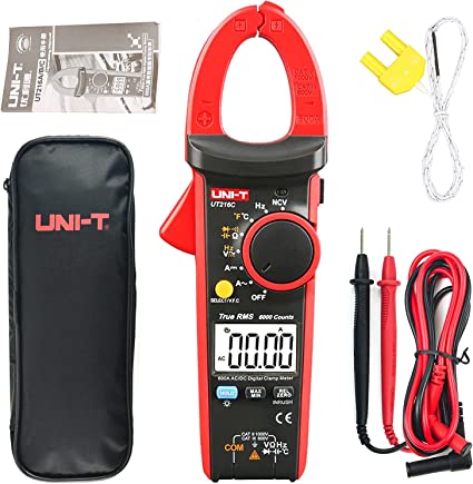 UNI-T UT216C 600A True RMS Digital Clamp Meter Multimeter Auto Range with Freque My Store