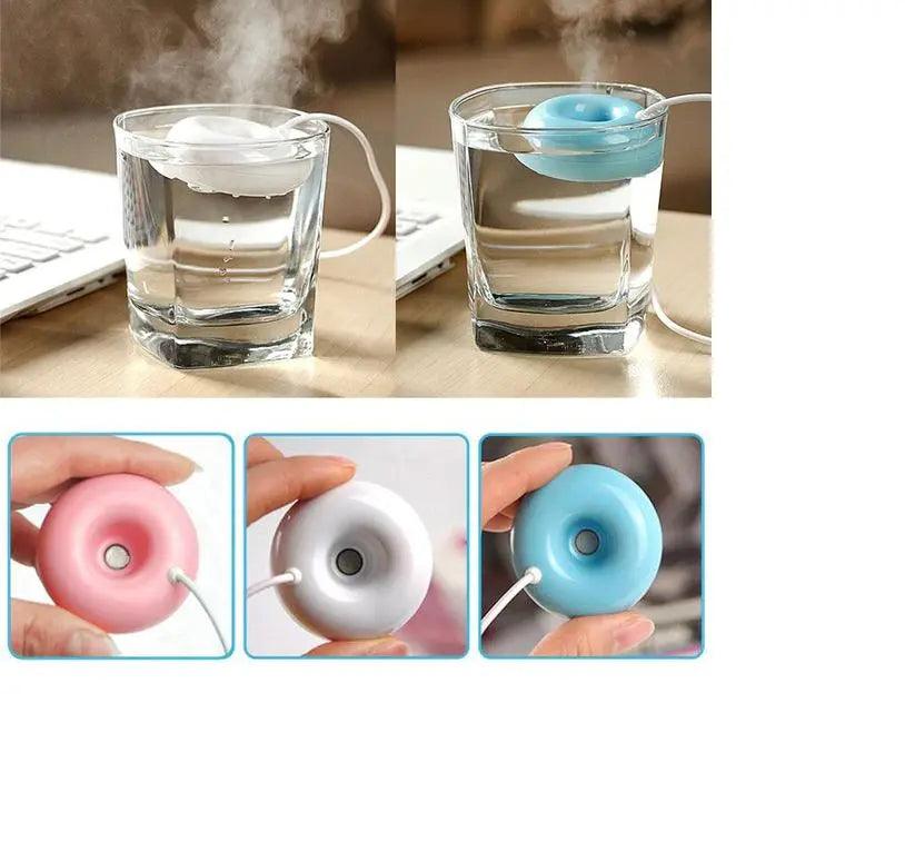 USB Portable Mini Air Humidifier Dounts - SmartEshop.Pk