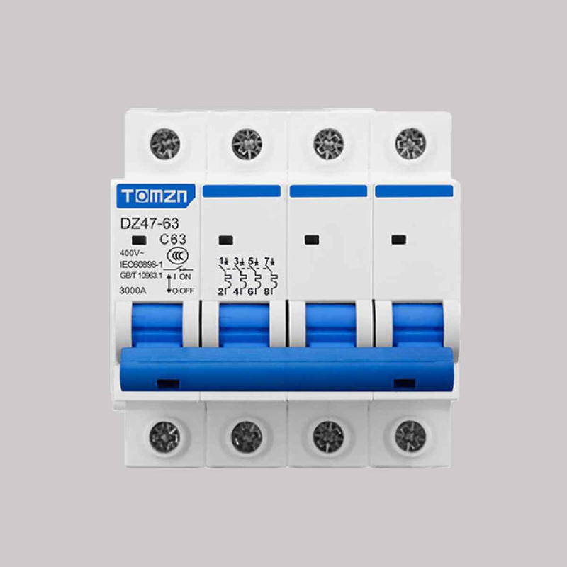 Tomzn 3Phase 4Pole AC 230/400V Circuit breaker 63A / 125A