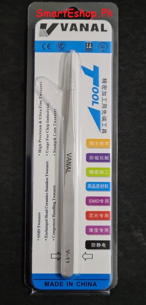 SMD Tweezer Vanal V-11 For Positioning Components My Store