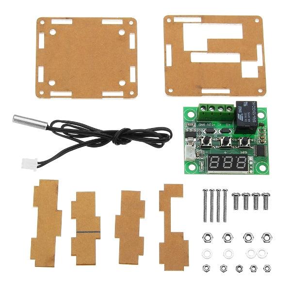 W1209 - Dc 12v Digital Thermostat Temprature Controller Module With Acrylic Cover - SmartEshop.Pk