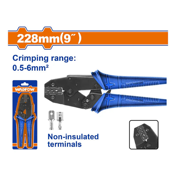 Wadfow Ratchet Crimping Plier WCP1609 ( For Solar Panel MC4) SmartEshop.Pk