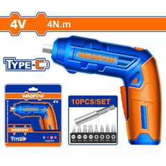 WADFOW Cordless Screwdriver Lithium-Ion – Compact, Easy to Use (WCV4415) SmartEshop.Pk