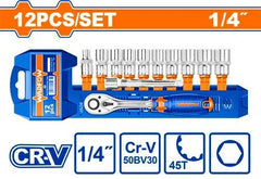 WADFOW 12 Pcs 1/2" socket set WST2212 My Store