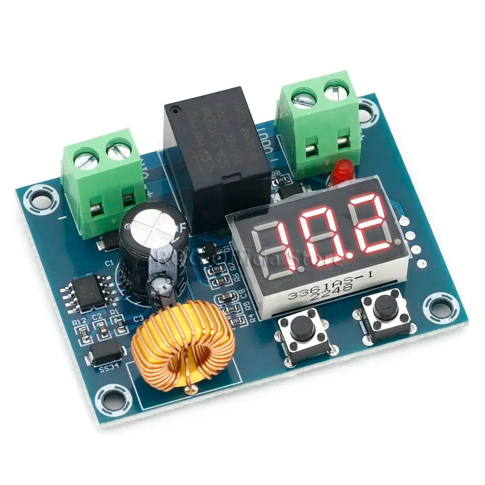 Xh-m609 Digital Low Voltage Disconnect Module, Over Charge/discharge/current And Short Circuit Protection For 12-36v Dc Battery SmartEshop.Pk