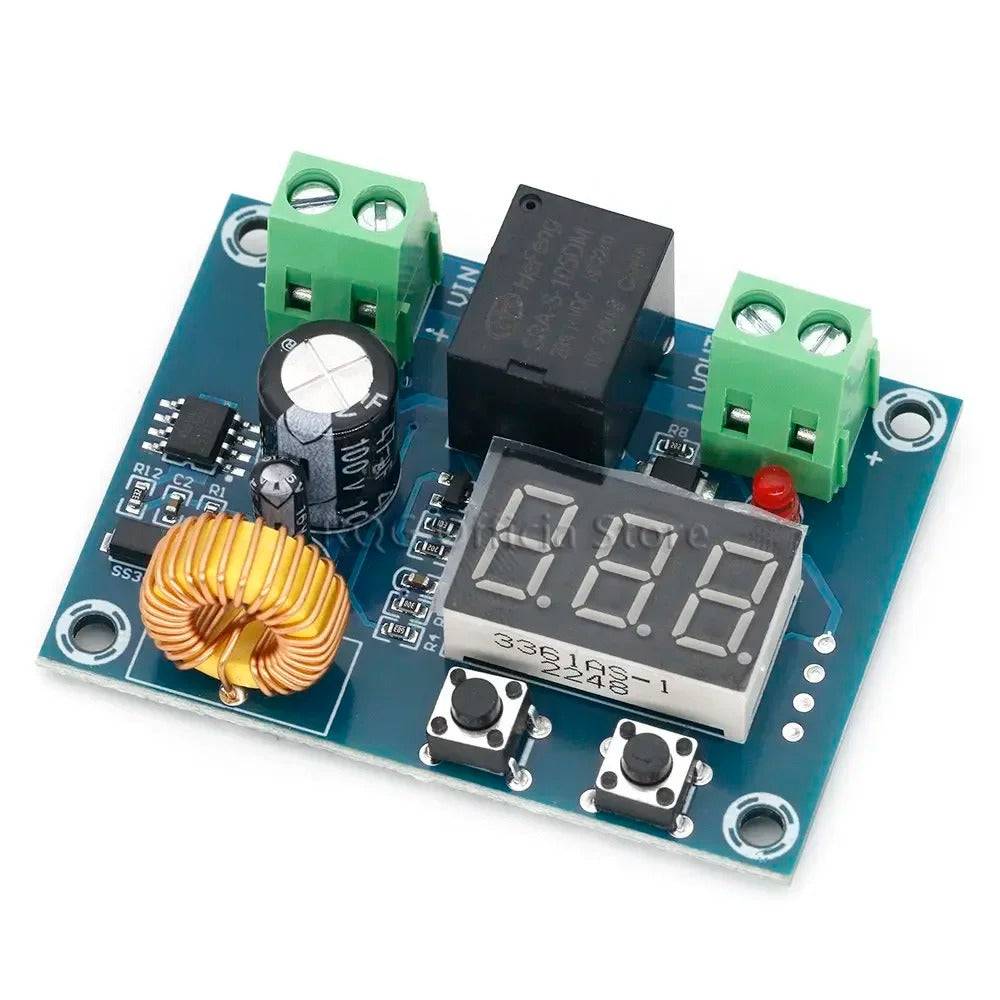 Xh-m609 Digital Low Voltage Disconnect Module, Over Charge/discharge/current And Short Circuit Protection For 12-36v Dc Battery SmartEshop.Pk