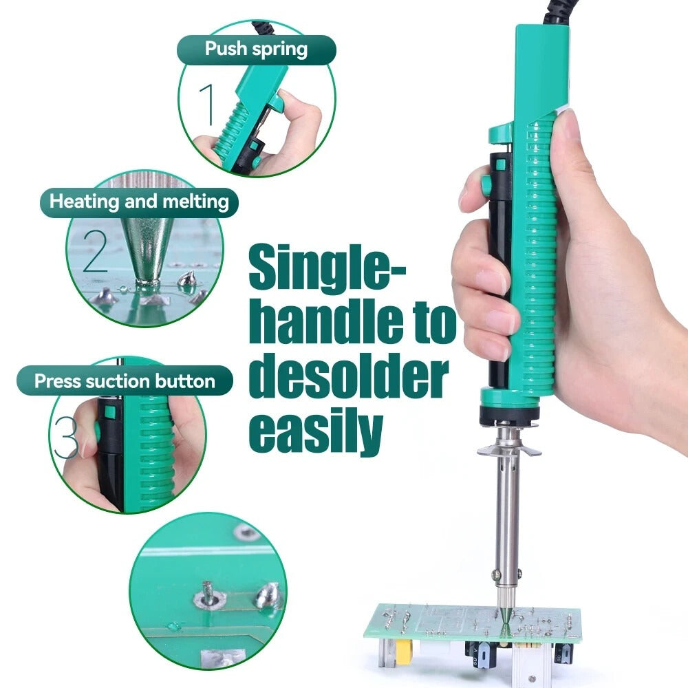YIHUA 929D-V 30W Electric Desoldering Pump Iron Kit – One-Hand Solder Sucker Tool SmartEshop.Pk