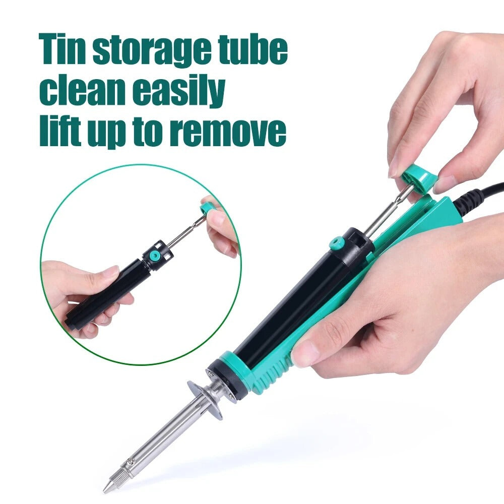 YIHUA 929D-V 30W Electric Desoldering Pump Iron Kit – One-Hand Solder Sucker Tool SmartEshop.Pk