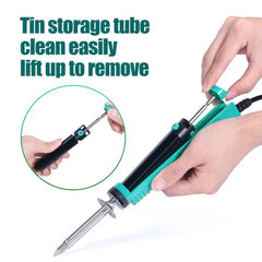 YIHUA 929D-V 30W Electric Desoldering Pump Iron Kit – One-Hand Solder Sucker Tool SmartEshop.Pk