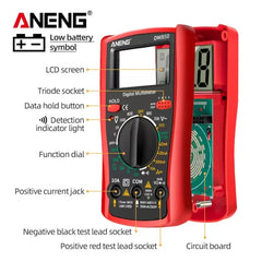 ANENG DM850 Digital Multimeter 1999 Counts SmartEshop.Pk