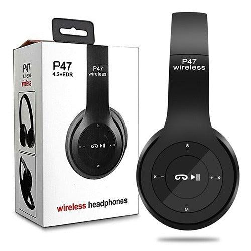 P47 - Wireless Bluetooth Stereo Headphones - SmartEshop.Pk