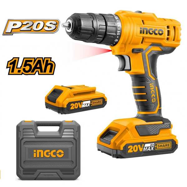 INGCO CDLI20012 Lithium-Ion Cordless Drill My Store